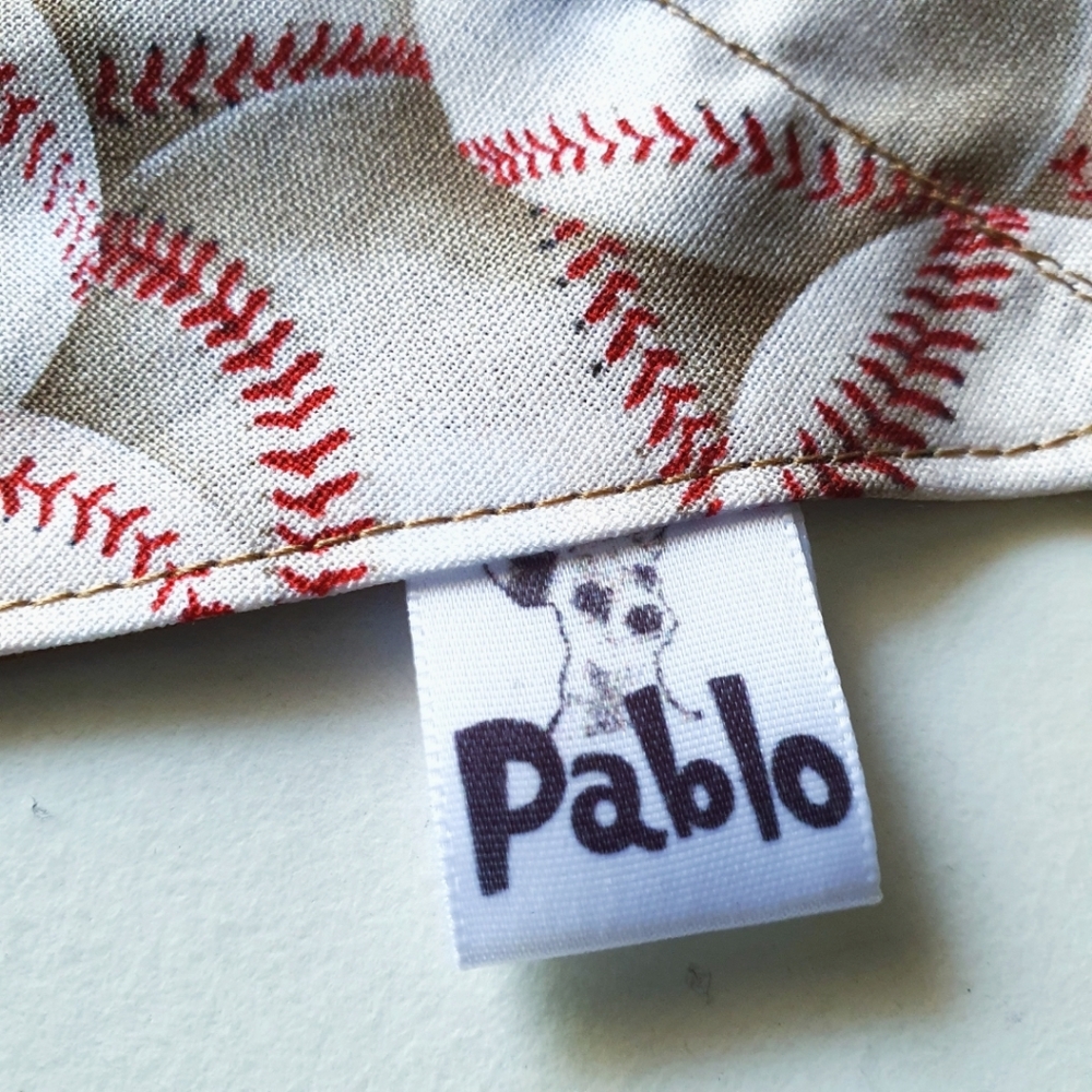 3 for $15* Baseball Over The Collar Dog Bandana - Picture 6 of 9